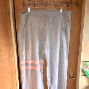 Victoria’s Secret  gray sweatpants XL